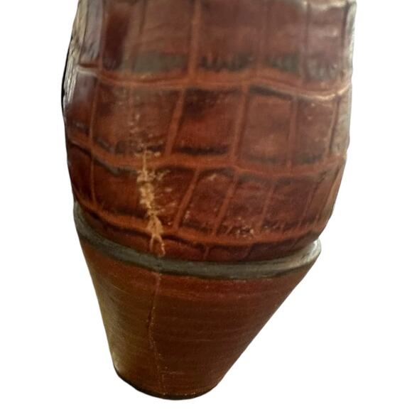 Idyllwind Women’s Frisk Me Printed Leather Snip Toe Western Boots Size 9 - Picture 11 of 12